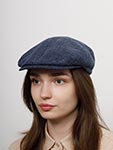 Кепка STETSON арт. 6212801 KENT SILK/WOOL (синий)